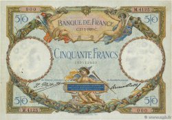 50 Francs LUC OLIVIER MERSON Numéro spécial FRANKREICH  1929 F.15.03 SS