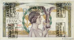 5000 Francs VICTOIRE Impression à plat Annulé FRANCIA  1939 F.46.15 BB