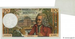 10 Francs VOLTAIRE Fauté FRANKREICH  1971 F.62.51 fST