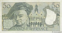 50 Francs QUENTIN DE LA TOUR Fauté FRANCE  1990 F.67.16 TTB