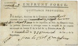 100 Francs FRANCE  1796 Ass.- VF