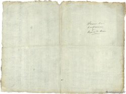-  Francs Planche FRANCE  1795 P.- VF