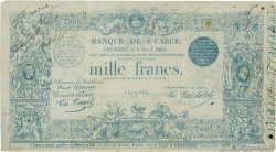 1000 Francs Sainte Farce FRANCE regionalism and various  1883 F.- VF