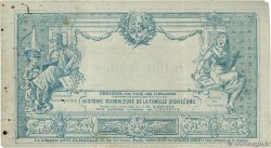 1000 Francs Sainte Farce FRANCE regionalism and miscellaneous  1883 F.- VF