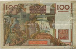 100 Francs JEUNE PAYSAN FRANCE regionalism and various  1951 F.28.29a XF