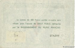 500 Francs FRANCE regionalism and various  1947  XF
