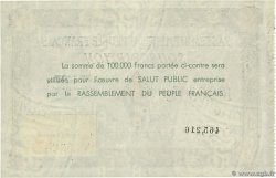 100000 Francs FRANCE regionalismo y varios  1947  SC+