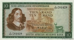 10 Rand SUDÁFRICA  1975 P.114c