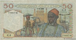 50 Francs AFRIQUE OCCIDENTALE FRANÇAISE (1895-1958)  1955 P.44