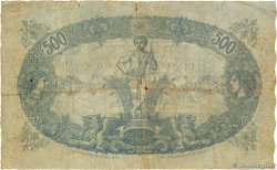 500 Francs ALGERIA  1924 P.075b VG