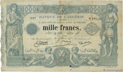 1000 Francs ALGERIA  1924 P.076b
