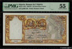 10 Nouveaux Francs ALGERIA  1961 P.119a
