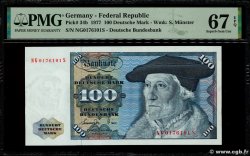 100 Deutsche Mark ALLEMAGNE FÉDÉRALE  1977 P.34b