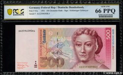 500 Deutsche Mark ALLEMAGNE FÉDÉRALE  1991 P.43a