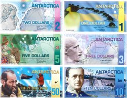 50 Dollars Lot ANTARCTIC  2008  UNC