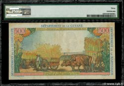 5 Nouveaux Francs sur 500 Francs Pointe à Pitre FRENCH ANTILLES  1962 P.04 VF