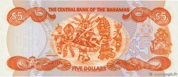 5 Dollars BAHAMAS  1984 P.45b ST