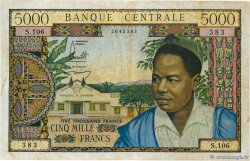5000 Francs CAMEROUN  1962 P.13a TB