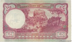 2 Rupees CEYLON  1948 P.035 AU