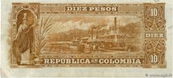 10 Pesos COLOMBIA  1904 P.312 XF+