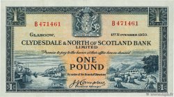 1 Pound SCOTLAND  1950 P.191a XF+