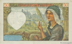 50 Francs JACQUES CŒUR FRANCE  1941 F.19.12 pr.TTB