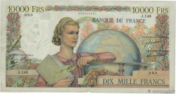 10000 Francs GÉNIE FRANÇAIS FRANCE  1946 F.50.07 TB