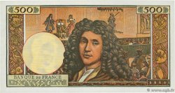 500 Nouveaux Francs MOLIÈRE FRANCE  1966 F.60.09 AU