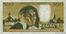 500 Francs PASCAL FRANCE  1969 F.71.04 pr.TTB