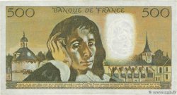 500 Francs PASCAL FRANCE  1976 F.71.15 VF