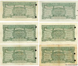 1000 Francs MARIANNE THOMAS DE LA RUE Faux FRANKREICH  1945 VF.13.01x S to SS