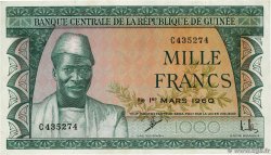 1000 Francs GUINÉE  1960 P.15a pr.NEUF