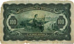 100 Francs LUXEMBURGO  1934 P.39a BC