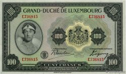 100 Francs LUXEMBOURG  1934 P.39a NEUF