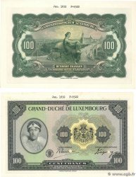 100 Francs Épreuve LUXEMBURGO  1932 P.39e SC+