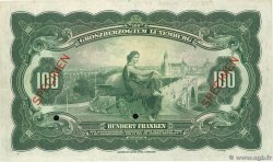 100 Francs Spécimen LUXEMBOURG  1934 P.39s AU