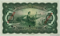 100 Francs Spécimen LUSSEMBURGO  1934 P.39s q.FDC