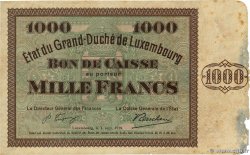 1000 Francs LUXEMBOURG  1939 P.40a TTB