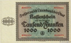 1000 Francs LUSSEMBURGO  1939 P.40a FDC