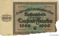 1000 Francs Non émis LUXEMBOURG  1939 P.40r AB