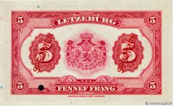 5 Francs Spécimen LUSSEMBURGO  1944 P.43s q.FDC