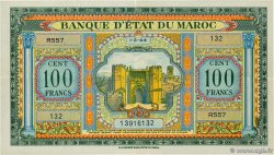100 Francs MARUECOS  1944 P.27a EBC