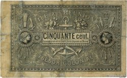 50 Centimes REUNION INSEL  1879 P.08 GE