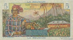 5 Francs Bougainville ISOLA RIUNIONE  1946 P.41a AU