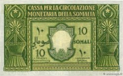 10 Somali SOMALIA ITALIANA  1950 P.13a EBC