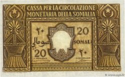 20 Somali SOMALIA ITALIANA  1950 P.14a EBC+