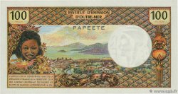 100 Francs TAHITI  1969 P.23 fST+