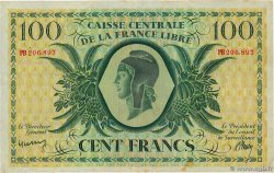 100 Francs FRENCH EQUATORIAL AFRICA Brazzaville 1945 P.13a