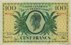 100 Francs AFRIQUE ÉQUATORIALE FRANÇAISE Brazzaville 1945 P.13a BB