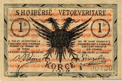 1 Franc ALBANIEN  1917 PS.142a